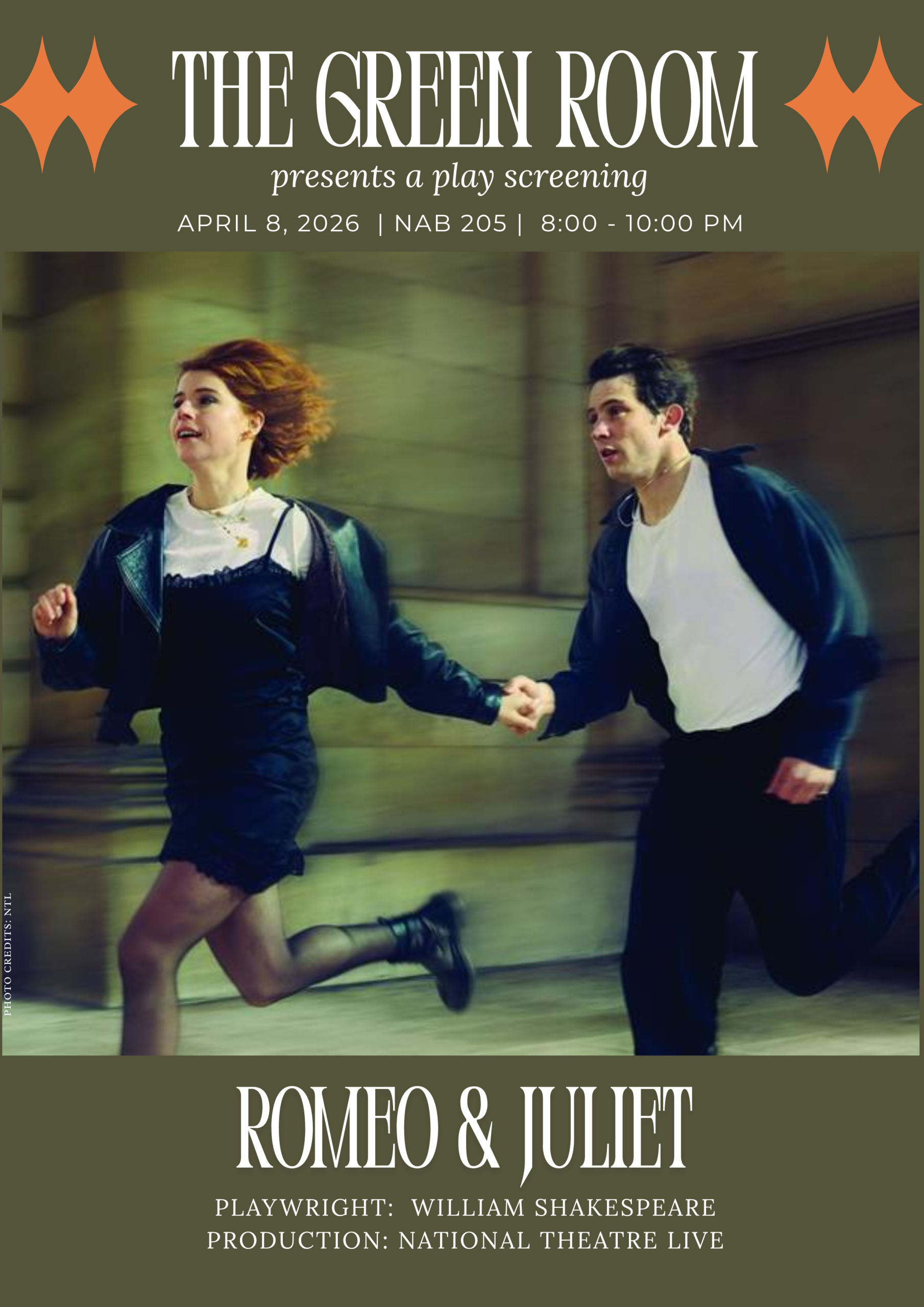 Play Screening | 'Romeo and Juliet' by William Shakespeare | The Green ...